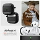 thumbnail image 3 of Funda protectora para AirPods 4 con mosquetón Spigen Rugged Armor, 3 of 3