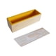 thumbnail image 3 of Molde Rectangular De Silicona Con Forma De Caja De Madera, Molde Para Jabón De Silicona Para Manualidades DIY, Color Amarillo, 3 of 5