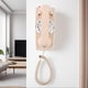 thumbnail image 2 of Teléfono Vintage de Pared con Disco y Cable TelPal Crema, 2 of 9