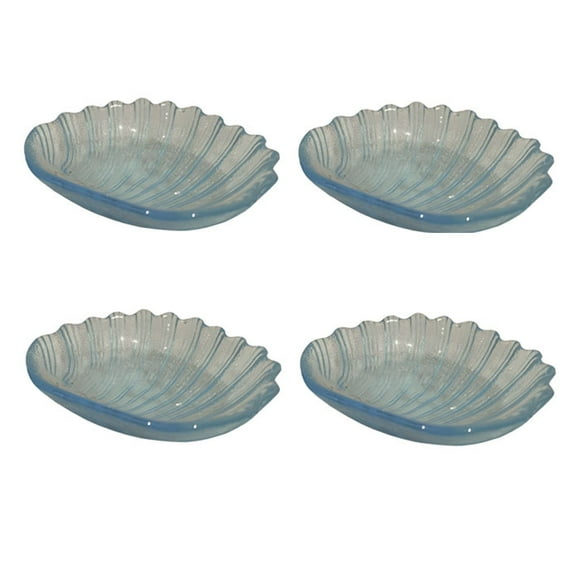 Ostra de vidrio set de 4