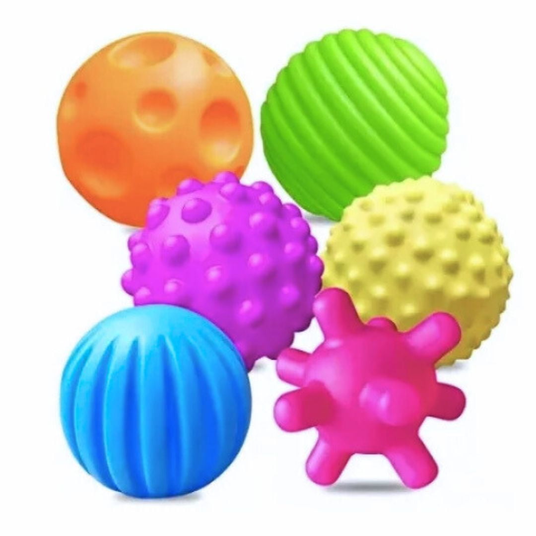 Genérico - Pelotas Sensoriales Texturisadas Para Bebes De Aprendizaje
