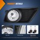 thumbnail image 2 of Ensamble de Faros Antiniebla Nilight para Dodge Charger 2011-2014 12V 51W, 2 of 8