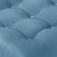 thumbnail image 3 of Pouf Wood 1c Felpa 05 Azul Petroleo, 3 of 4