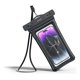 thumbnail image 4 of Funda Sumergible Usams Yd011 Celular Hasta 7 Pulgadas 30mt Negro Lisa Liso, 4 of 6