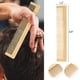 thumbnail image 5 of Juego de cepillo y peine de paleta de bambú para el cabello, natural, ecológico, sin madera, reduce el frizz y masajea el cuero cabelludo fino, largo y rizado, para mujeres, hombres y niños., 5 of 7