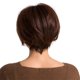 thumbnail image 4 of Mujeres Natural Short Straight Wig Human Hair Pixie Wig Black Ombre Marroon, 4 of 5