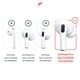 thumbnail image 2 of Fundas Con Ganchos Para Airpods Pro 2 Con Funda De Almacenamiento, 2 of 6