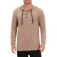 thumbnail image 5 of INSPIRE CHIC Sudadera con Capucha Texturizada para Hombre de Manga Larga Pullover Suéter Casual Hoodies XL Caqui, 5 of 6