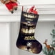 thumbnail image 2 of Bendy and the Ink Machine Tema: Calcetines de Navidad, fino lino blanco para colgar en escaleras y chimenea, decoración navideña para el hogar, regalo de Navidad. 45cm × 32cm, 2 of 5