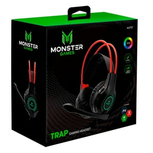 Monster Games - Au727 Headset Gamer Monster Trap Open Box
