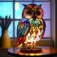 thumbnail image 1 of Lámpara de búho de Tiffany - Lámpara de animales, lámpara de vitral - Luces de noche para guardería infantil, lindas luces de animales para mesa para habitación de bebé y decoración de niños pequeños, 1 of 7