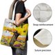 thumbnail image 3 of Calvin & Hobbes Bolso de tela con estampado de lienzo para mujer, bolsa de compras reutilizable y estética, con cremallera interior, regalo para mujer, 35 × 40 cm., 3 of 6