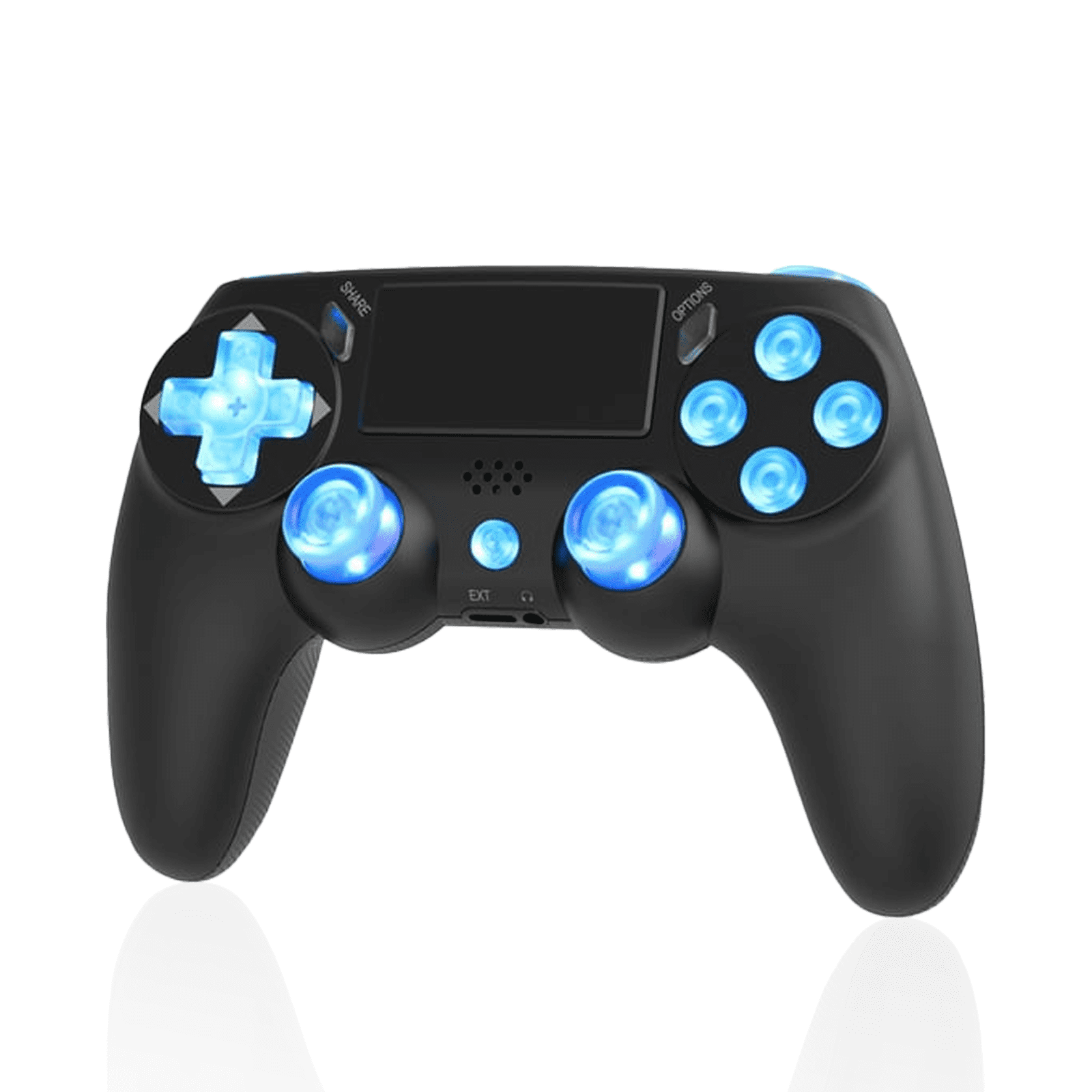 Genérico - Mando Para Ps4/slim/pro, Mando Inalámbrico Con Luz, Con Doble Vibración Y Giroscopio De 6 Ejes.