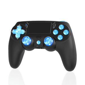 Genérico - Mando Para Ps4/Slim/Pro, Mando Inalámbrico Con Luz, Con Doble Vibración Y Giroscopio De 6 Ejes.