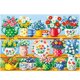 thumbnail image 1 of PUZZLES BenBen 500 piezas – Jarras Florales en Flor, 1 of 9