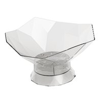Bothyi - Pedestal Frutero Contador Candy Pedestal Bowl Para Misceláneas Picnic Baño Blanco