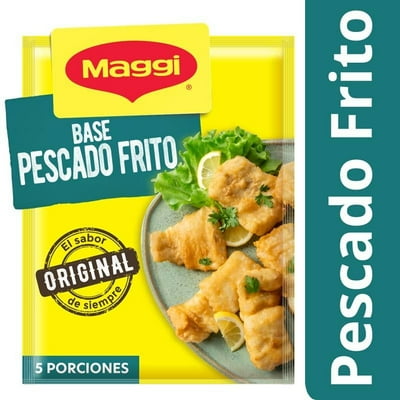 Base Para Pescado Frito (5 Porciones) Sobre 85 G Maggi