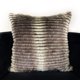 thumbnail image 2 of Cojín Plutus Brands con piel de animal gris, gris Plutus y topo, 2 of 3