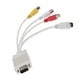 thumbnail image 1 of SVGA VGA A S-Video 3 RCA AV Salida De TV Por Cable Adaptador Convertidor Para PC Portátil, 1 of 3