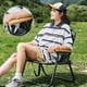 thumbnail image 3 of Silla Plegable PWRFitness Negra para Camping Terraza Playa y Eventos, 3 of 3