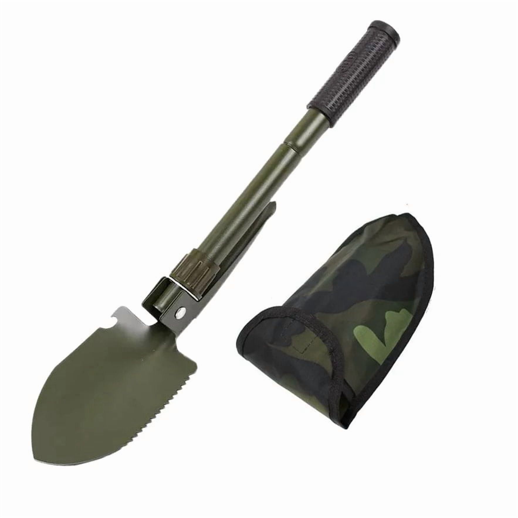 Frc - Pala Con Picota Plegable Acero Camping + Bolso Chica
