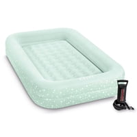 Intex - Colchón Inflable 1 Plaza Niño 107X168X25 Cm Kidz Travel Gris