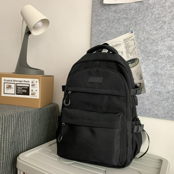 Get Ready for School with our 1pc Large Capacity Computer Backpack for Male and Female Students!