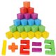 thumbnail image 4 of Juguetes De Madera Coloridos Del Juego De Apilamiento De Las Unidades De Creación Del Juguete 100pcs Para El Ni?o De Los Ni?os, 4 of 5