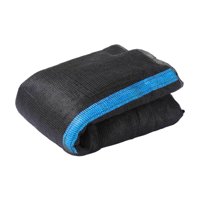 Magideal - Red De Trampolín Únicamente, Barrera De Nailon, Fácil Instalación, Segura Para Niños, Con Cremallera, Red Protectora, Red De Seguridad Para Trampolín Azul 12 Pies
