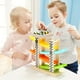thumbnail image 4 of 1pc Early Childhood Education Fun Wooden Track Inertia Gliding Car Children's Toys, Wooden Racing Track Racing Belt, 4 of 4