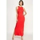 thumbnail image 1 of Vestido Largo con Cuello Alto y Abertura Lateral, 1 of 3