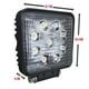 thumbnail image 3 of Foco Neblinero, Led Faenero 12V 24V 27 Watt Cuadrado, 3 of 4