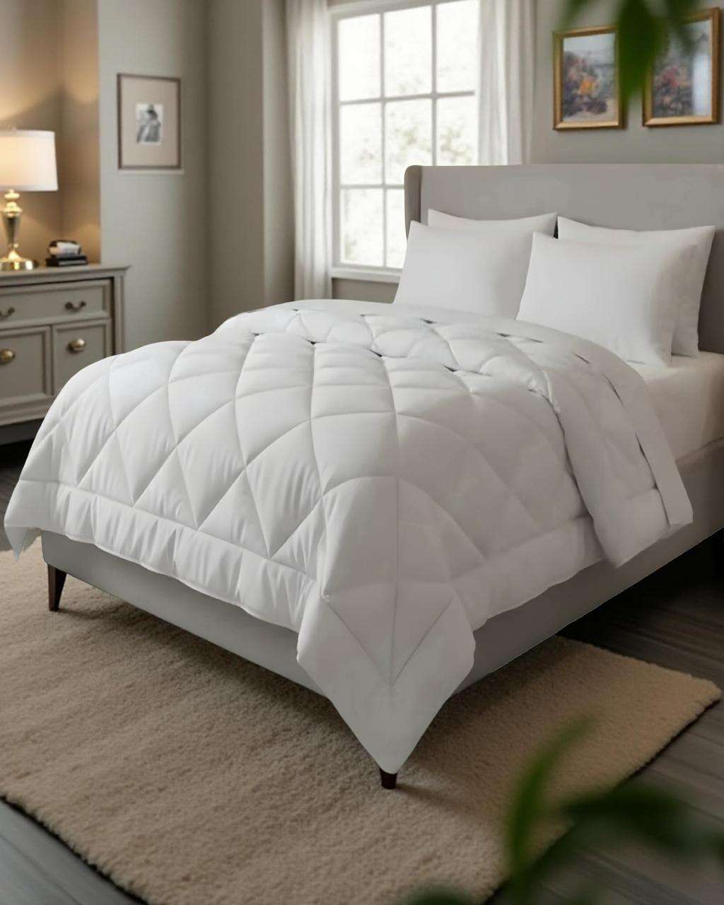 Rouss - Plumón Nordico King Blanco Mas 2 Fundas Almohada