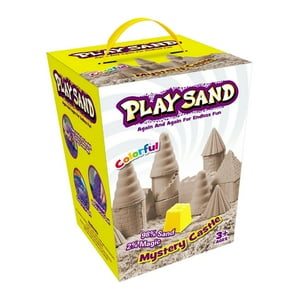 Fliperex - Set De Arena Magica Infantil Con Accesorios Y Moldes Variado Blanco