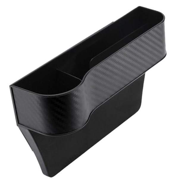 Organizador de relleno para huecos de asiento de coche, organizador lateral de consola multifuncional Premium de alto rendimiento, fuerte resistencia , Negro Izquierdo Style2 Negro Izquierda