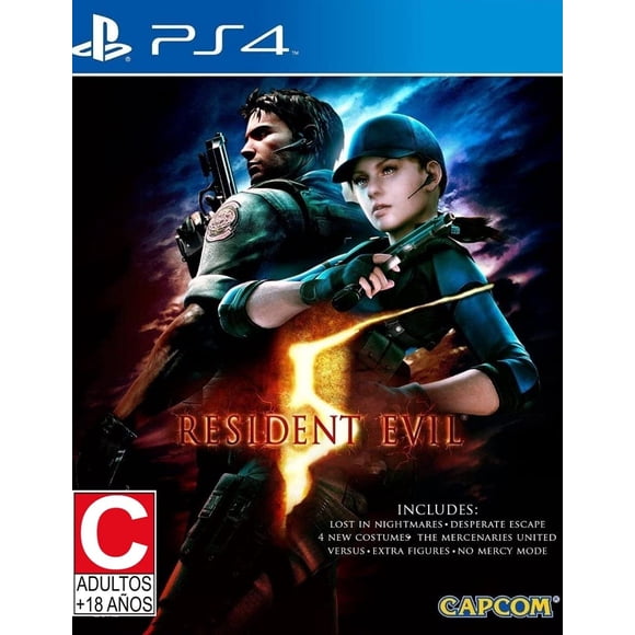 Videojuego Capcom Resident Evil 5 Standard Edition PS4