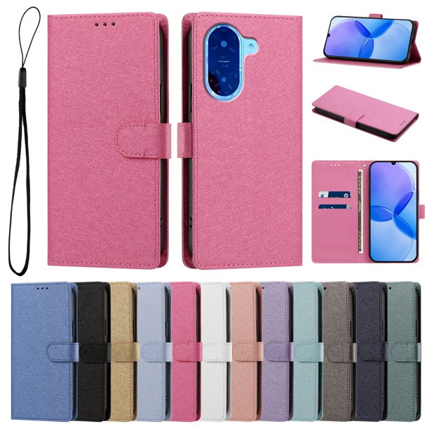 Cartera Protectora para Xiaomi Redmi A5 con Soporte, Rojo Rosa