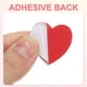 thumbnail image 4 of Pegatinas de Espuma en Forma de Corazón de 1"x1", 120 Piezas de EVA Autoadhesivas con Brillos para Manualidades, Decoración del Hogar, Rojo, 4 of 7