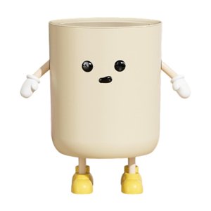 Bothyi - Lindo Bote De Basura Con Tapa, Bote De Basura De Cocina Para Dormitorio, Sala De Estar, Hogar, 12 L De Pie