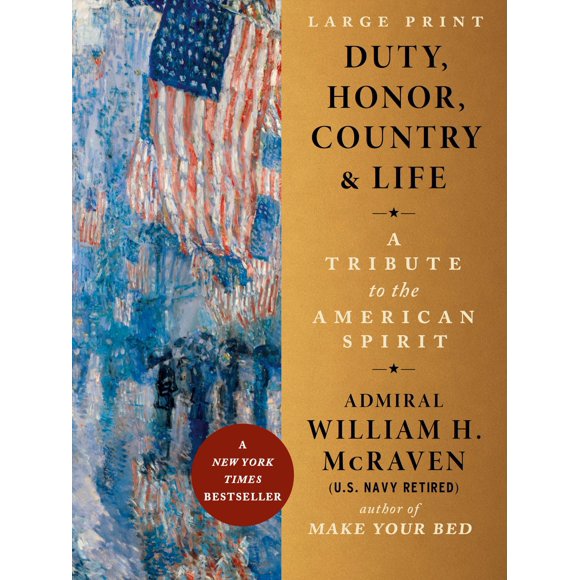 Libro Grand Central Publishing: Deber, Honor, Patria y Vida
