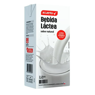 Bebida Láctea Blanca Caja 1 L Acuenta