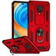 thumbnail image 1 of Estuche GANGXUN para Xiaomi Redmi Note 9 Pro, soporte giratorio 360°, estilo mecánico y magnético, 1 of 5