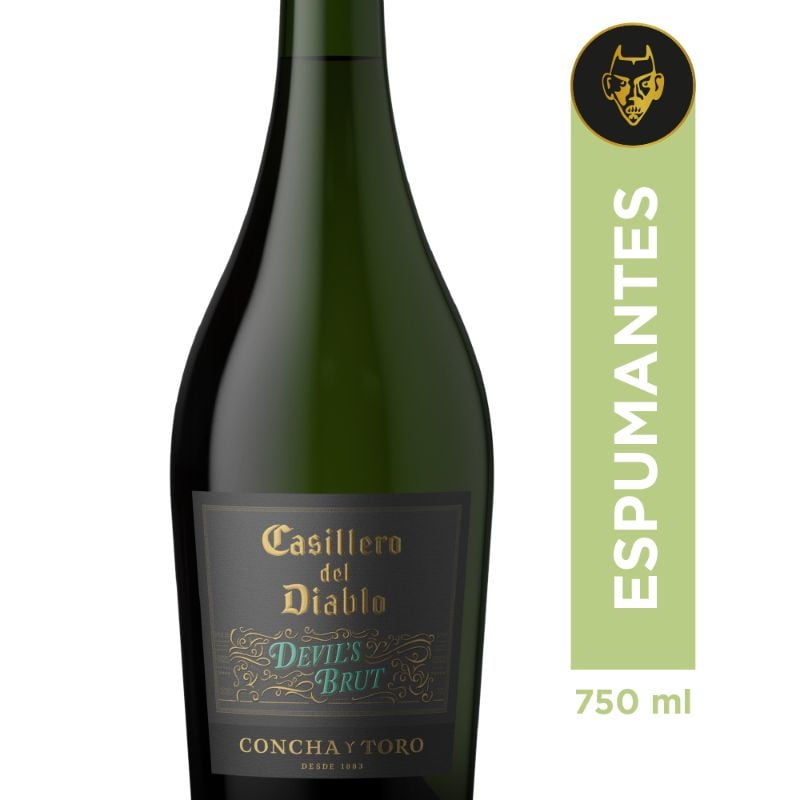 Espumante Brut 12° Botella 750 cc Casillero del Diablo