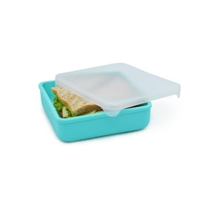 Melii - Contenedor De Silicona Para Sandwich Azul