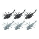 thumbnail image 4 of de colección pequeña de 6 piezas, modelo de avión de simulación, juego de simulación de aprendizaje temprano con hélice móvil, juego de, 4 of 5