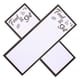 thumbnail image 1 of blocs de notas, cuadernos, nevera, lista de compras, blocs de notas, imán, refrigerador, memorando, oficina, 1 of 7