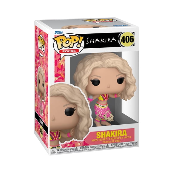 Figura de vinilo coleccionable Funko POP! ¡Mece a Shakira Waka Waka!