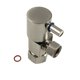 thumbnail image 1 of Llave de paso Kingston Brass CD53308DL antiadherente, níquel cepillado, 1 of 2