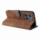 thumbnail image 4 of Funda Billetera para Motorola MOTO S50 5G con Soporte - Cartera de Cuero con Ranuras Marrón, 4 of 5