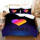 thumbnail image 1 of Likee Gift Quilt Duvet Cover Set Comforter Cover3-Piece Bedding Set, 1 of 5